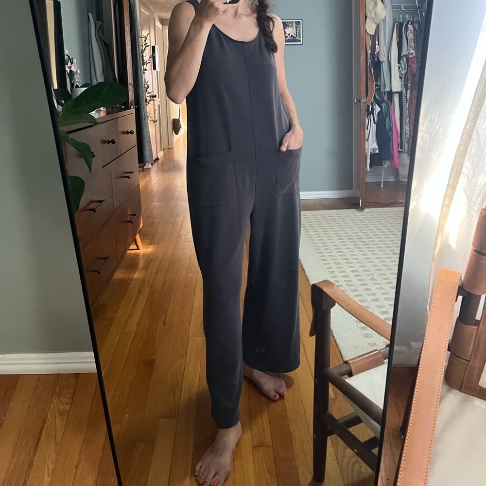 Superbrushed Pull-On Jumpsuit